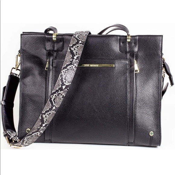 NWT Leather Snakeskin Embossed Strap - Picture 3 of 7